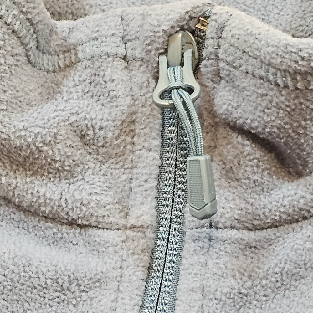 MOUNTAIN HARD WEAR Embroidered Logo Mens M Fleece Lightweight Jacket Full Zip - Picture 7 of 15